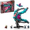 Lego Marvel The New Guardians' Ship 76255, Spaceship Building Toy with 5 Minifigures, Collectible Model from Guardians of The Galaxy 3, Displayable Super Hero Gift Idea for Kids and Teens Ages 10+