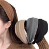 Rainway Fascia larga da donna, 4 pezzi, stile vintage, copricapo invernale, fascia rigida extra larga, fascia elastica per capelli, elegante fascia per capelli per donna