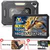 Cubot [Spedizione dalla Francia] Cubot Tab KingKong Mini Tablet Android 15 Robusto 16GB(6+10) 128GB 10200mAh 8.68'' 90Hz Luce da Campeggio 48MP