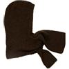 Object Objmilu Scarf Knit Balaclava Rep, Melange Grigio Medio, Taglia Unica Donna