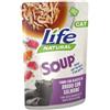 LIFE CAT Lifecat Soup Tonno e Alicette in Brodo di Salmone - Gatti - 60 g