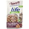 LIFE CAT Lifecat Trancetti di Pollo, Cuori e Fegatini in Busta - 55 g