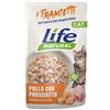 LIFE CAT Lifecat Trancetti di Pollo e Prosciutto in Busta per Gatti - 55 g