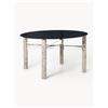 Westwing Collection Tavolo da pranzo con piano in vetro Sam, in varie misure -