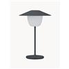 blomus Lampada da tavolo portatile a LED con luce regolabile Ani