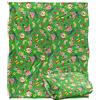 LOGOVISION Spongebob Spongebob Christmas Pattern Coperta super morbida al tatto setoso - 152 x 127 cm