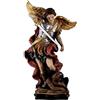 Inmaculada Romero IR Arcangelo San Michele Figura 30 cm. Capo della milizia Celeste Immagine Resina Colore Bronzo