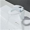 Kelelife Rubinetto Bagno Bianco Rubinetto Lavabo Bagno Cascata Miscelatore Rubinetto per Lavabo Bagno