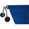 Rullo Avvolgi Copertura Telescopico per Piscina Ø110 mm 2,50m a 6,90m