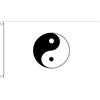 AZ FLAG BANDIERA YIN E YANG BIANCO 90x60cm - BANDIERA TAOSIMO DI CINA 60 x 90 cm - AZ FLAG