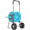 CELLFAST Carrello per Tubi da Giardino Avvolgitubo con 2 Ruote Resistente alla Corrosione Prevenzione di Pieghe del Tubo 1/2 Fino A 45 m Aluplus
