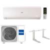Haier Climatizzatore Monosplit Flexis Plus White 9000 btu R-32 Wi-Fi Classe A+++ Cod. AS25S2SF1FA-MW3 con Staffe ,