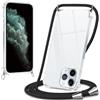 Custodia Con Cordoncino Per IPhone 11 Pro – Silicone Liquido Beige Con Cinturino Regolabile In PPM - 2