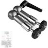 SONGING SY-L7 - Braccio magico da 7 pollici, testa a sfera in acciaio inossidabile, braccio articolato a frizione magica regolabile da 1/4 '' vite per treppiede compatibile con fotocamere DSLR Rig