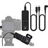 JJC Telecomando con Multi Terminale per Sony A1 II a9 III A6600 A6500 A6000 a1 a7 IV a7R V a7S III ZV-1 A9 A99 A7 A7R A7S RX100 VII Camera e FDR- AX53 CX405 CX900 Camcorder sostituisce Sony RM-VPR1