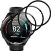 Pnakqil 3 Pezzi Pellicola Protettiva per Garmin Forerunner 965, Protettore Schermo PMMA (Non Vetro) 3D Copertura Totale, Protezione Ultra Sottile Senza Bolle Anti Graffi HD per Garmin Forerunner 965