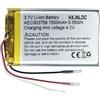 HXJNLDC DC 3.7V AEC503759 1500mAh li-ion Lithium Ion Polymer Battery Replacement per Steelseries Arctis 1 Arctis 3 Arctis 7 Wireless Gaming Headset
