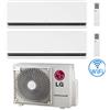 Lg Climatizzatore Condizionatore LG Dualcool Premium R32 Wifi Dual Split Dual Inverter 12000 + 12000 BTU con U.E. MU2R17 NOVITÁ Classe A+++/A++