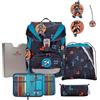 DerDieDas ErgoFlex Ninja Fighter - Set da 5 pezzi, Blu, ErgoFlex Set