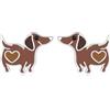Kerraom Argento 925 Orecchini Animali Carini - Dachshund, Gatto, Uccello, Tartaruga, Scorpione Vintage Orecchini - Ipoallergenici Orecchinis, Regalo per Ragazze, Bambine, Signore