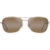 Maui Jim Occhiali da Sole NAAUAO H675-16 Oro/Marrone Unisex Polarizzati 58/16/145