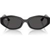 Ray-Ban Occhiali da Sole RB4473D 667787 Nero/Grigio Scuro Unisex 56/18/145