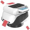 Zephviora Mescolatore e Distributore Automatico di Carte, Rotazione 360° per 1-2 Mazzi, 1-8 Giocatori, mescolatore di carte elettrico per giochi come poker, UNO, blackjack, Texas Hold'em