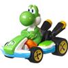 Hot Wheels Modellino DieCast YOSHI Standard Kart da Super Mario Kart - Scala 1:64 Lunghezza 5cm - GLP38