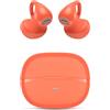 SPC Boost Clip - Cuffie wireless open-ear con clip | ENC per chiamate chiare | Durata della batteria di 26 ore | Bluetooth e Google Fast Pair | IPX5 | Controllo touch e assistente vocale - Arancione