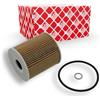 FEBI BILSTEIN Filtro olio 26701 | Compatibile con: BMW 3, 3 Touring, 5, 5 Touring, 7, X5, LAND ROVER RANGE III, OPEL OMEGA B, OMEGA B Caravan