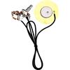 KIMISS Amplificatore trasduttore pickup piezoelettrico da 50 mm per accessori per chitarra e strumenti a corda