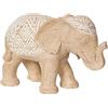 DKD Home Decor Statuetta decorativa della marca Elefante Resina (27,94 x 13,7 x 19,6 cm) (Riferimento: S3019691)