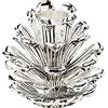 Edzard Portacandele/Coni Candelabro, Argento, Altezza 6 cm