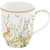 EASY LIFE Happy Easter Tazza Mug Singola 350ml Porcellana