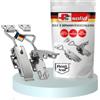 FTsolid chiusure regolabili in acciaio inox ESS3 - Set di 2 - antiruggine regolabile chiusura a leva di sicurezza il serraggio leva di tensione l'occlusione blocco di tensione
