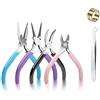 Fousenuk Pinze per gioielli Set 4 pezzi
