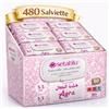 Setablu 480 Salviette Umidificate Fraganza Araba Ayra Box 6 Confezioni da 80pz