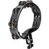 Meinl Percussion Meinl Set-Tambourine HTMT2BK, Steel Jingles - Tamburello