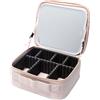Notino Beauty Box With LED Mirror 1 pz