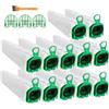 ACOMTUO 12 sacchetti per Vorwerk Kobold VB100, sacchetti per aspirapolvere, con 3 filtri motore, 1 spazzola, sacchetti per aspirapolvere senza fili Vorwerk Kobold VB100, VB 100 e FP100