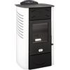 Stufe A Pellet Italia Siberia Idro 15 Kw (PACK WI-FI) Colore: Bianco