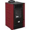 Stufe A Pellet Italia Alaska 10 Kw (PACK WI-FI) Colore: Rosso