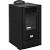 Stufe A Pellet Italia Alaska 10 Kw (PACK WI-FI) Colore: Nero