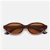 RetroSuperFuture Occhiali da Sole Parola Havana Diversa 8P9 Marrone/Marrone Unisex 54/17/145