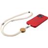 Lanyard per telefono in cotone personalizzabili Lucia personalizzate o neutre