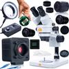 Rosfix Set Microscopio Trinoculare - Cam 5MP | 270x | per Elettronica