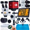 Rosfix Set Microscopio - Camera 2MP HDMI | 8 Pollici | per Elettronica