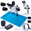 Rosfix Set Microscopio Trinoculare Mercury Pro - 7-45x | LED 56 | ESD 480x320