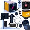 Rosfix Set Microscopio Digitale 4in1 12MP - HDMI 720P | 100x C-Mount
