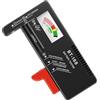 EUZUXU Tester Batteria Universale, Semplice Tester Universale per Batterie AA, AAA, C, D, 9V, 1.5V, Misuratore di Batteria Veloce
